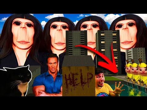 Видео: СЛИШКОМ МНОГО NEXTBOTS БОЛЬШОЙ БОСС СЕМЬЯ ОБУНГА NEXTBOTS MRBEAST, THATONEGUY, MAXWELLCAT, JERMA,...