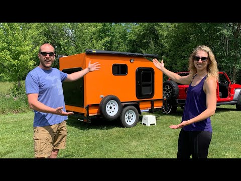 Видео: Готовый кемпер-капсула Squaredrop (не Teardrop)!