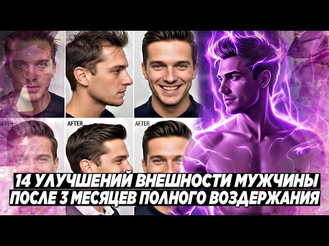 Видео: 14 УЛУЧШЕНИЙ ВНЕШНОСТИ МУЖЧИНЫ ПОСЛЕ 3 МЕСЯЦЕВ ПОЛНОГО ВОЗДЕРЖАНИЯ!