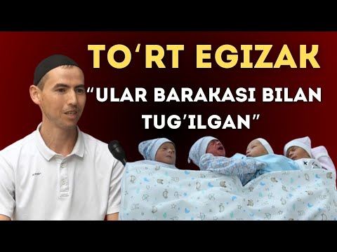 Видео: 4 EGIZAK: "ULAR BARAKASI BILAN TUG'ILGAN" | 4 ЭГИЗАК: «УЛАР БАРАКАСИ БИЛАН ТУҒИЛГАН»