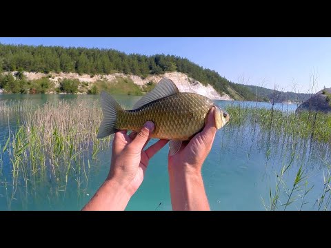 Видео: Карьер * Мальдивы * Белорусские Мальдивы Ловля Карася В красивой водичке :)