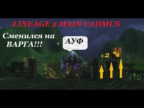 Видео: Сменился с Аватара Тира на Волка. Офигел от профита!!! Lineage 2 Main Cadmus