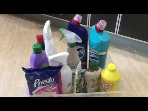 Видео: Чем я убираю дом / Любимые средства для уборки .