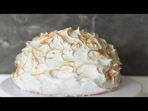 Видео: УДИВИТЕЛЬНЫЙ ТОРТ-МОРОЖЕНОЕ🍦 ЗАПЕЧЕННАЯ АЛЯСКА🍦 Baked Alaska recipe