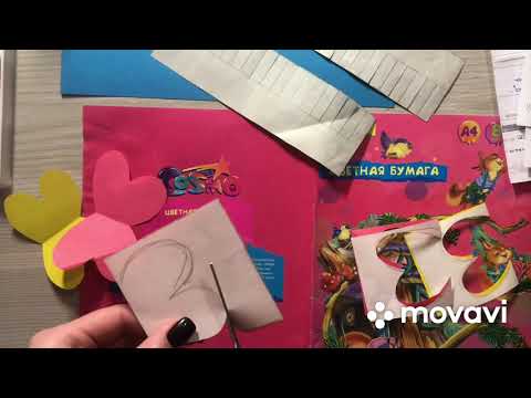 Видео: Творим вместе#аппликация#бабочки