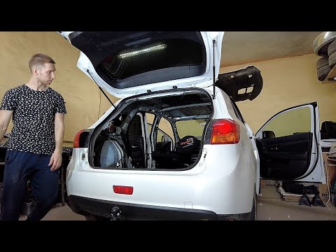 Видео: Шумоизоляция крыши Mitsubishi ASX. Хочешь зашумить крышу? Разбери весь салон.