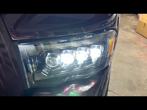 Видео: Обзор Dodge Alpharex 3-го поколения серии Nova в цвете "альфа-чёрный". Самые дорогие фары Dodge 3...