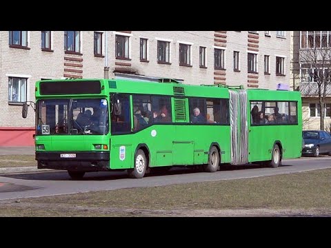Видео: ИНФОРМАТОР автобусного маршрута №59 г. Минска (голос Эдуарда Данченко)
