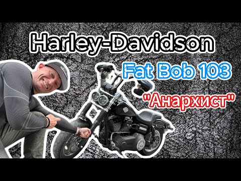 Видео: Обзор на мой мотоцикл, Harley-Davidson Fat Bob 103