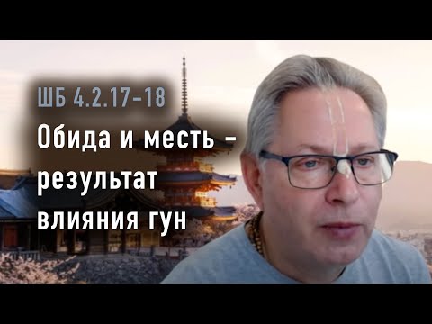 Видео: 2024-10-30 - ШБ 4.2.17-18 - Обида и месть - результат влияния гун