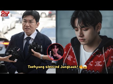 Видео: Бан Ши Хёк наконец-то рассказал об уходе Тэхёна из BTS — душераздирающий ответ Чонгука 💔