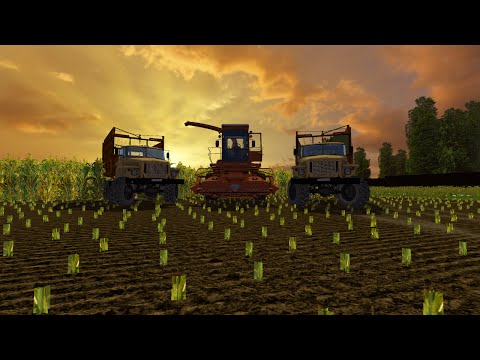 Видео: Farming Simulator 2015 Варваровка #8 Силос