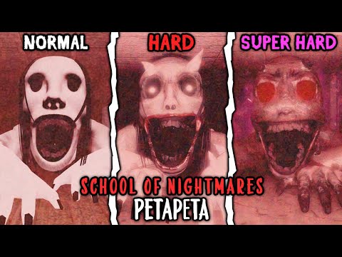 Видео: PETAPETA: School of Nightmares [Все Режимы] – (Полная Игра) | Roblox