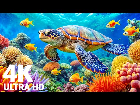 Видео: Погрузитесь в завораживающий подводный мир. Морские животные в лучшем разрешении 4K.