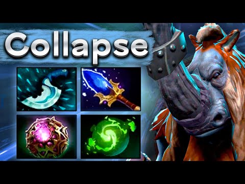 Видео: Коллапс на Магнусе = красивая дота! - Collapse Magnus 7.34 DOTA 2