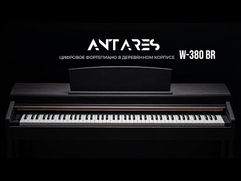 Видео: Цифровое фортепиано Antares W-380 BR
