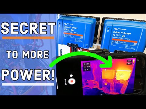 Видео: БОЛЬШЕ МОЩНОСТИ с охлаждением! | улучшение зарядного устройства Victron DC-DC