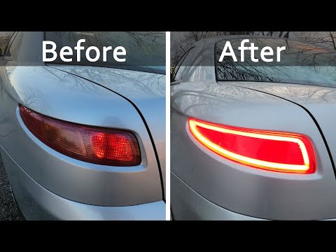 Видео: Самодельный светодиодный задний фонарь для Alfa Romeo GT