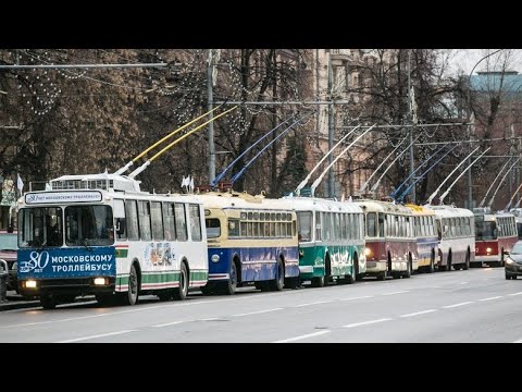 Видео: Маршруты (хроника уничтожение Московского троллейбуса с 5:32)