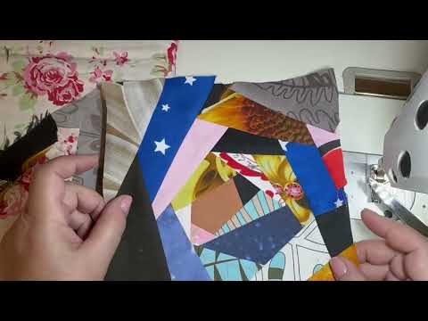 Видео: Посмотрите, что можно сделать из полос и обрезков тканей. Арт полотно. Арт квилт. Красивые подушки.