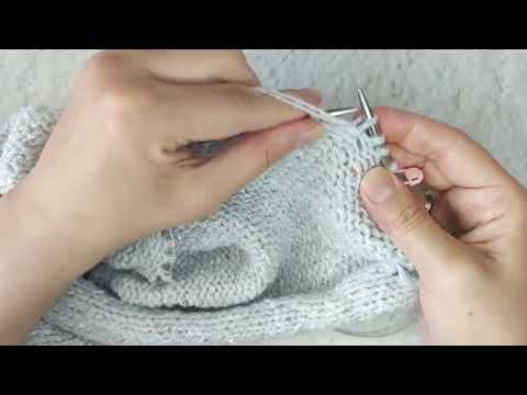 Видео: Кардиган. Вязание спинки от проймы вверх.