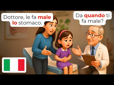 Видео: 🇮🇹 Учите Визиты к Врачу на Итальянском | Разговоры для Начинающих A1-A2 | Легкий Итальянский