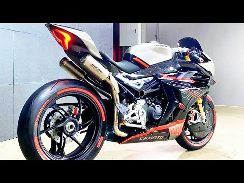 Видео: CFMoto 450SR (2023) - Китайский Panigale с Двигателем КТМ !