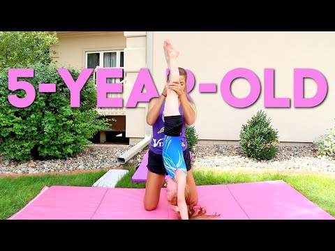 Видео: Научить 5-летнего ребенка стойке на руках за ОДИН день!