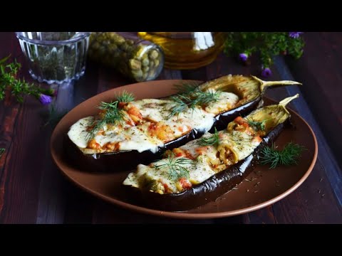 Видео: Баклажаны с Черри и сыр Сиртаки  запечённые в духовке