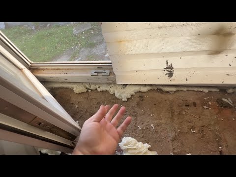 Видео: окно с "СЮРПРИЗОМ" в доме на Юге // сменил ковшик на мастерок