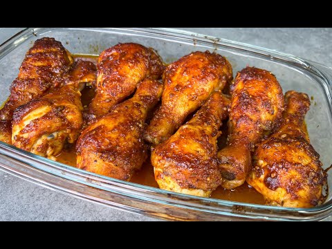 Видео: Куриные Ножки в Духовке Очень Вкусно и Просто!!! / Курица в Духовке / Chicken Legs in the Oven