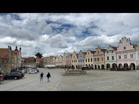 Видео: Самый первый город Юнеско в Чехии - Телч