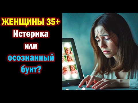 Видео: ЖЕНЩИНЫ 35+: Истерика или осознанный бунт?