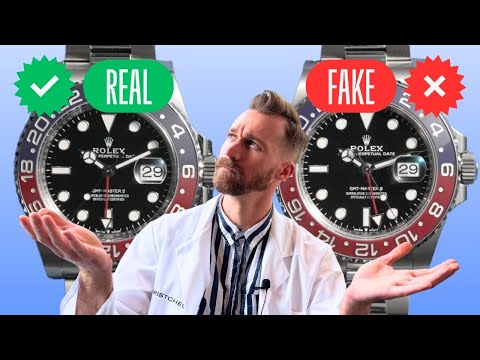 Видео: Эти ПОДДЕЛЬНЫЕ часы Rolex «Pepsi» могут обмануть эксперта… но не нас | Вот как