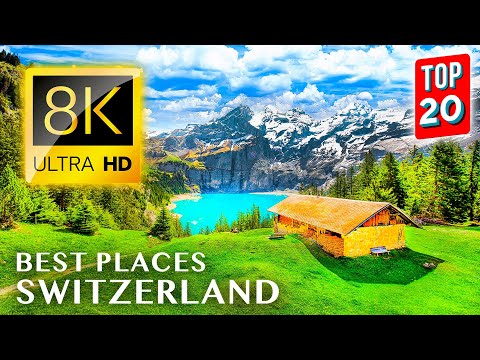 Видео: ТОП 20 • Места для посещения в Швейцарии 8K ULTRA HD