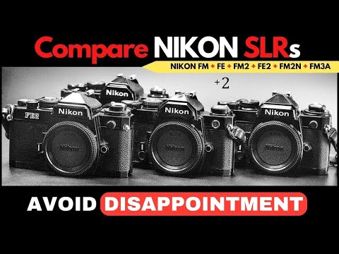 Видео: 🟡 ЛУЧШИЙ ЗЕРКАЛЬНЫЙ ФОТОКАМЕР Nikon? | Сравнение Nikon FM3a, Nikon FM2, Nikon FE2, FM2n, FE, FM
