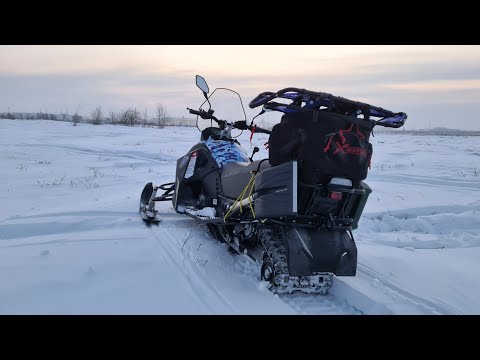 Видео: улучшения и доработки снегохода Стелс капитан 200 | Stels Kapitan 200