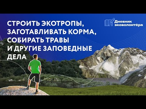 Видео: Для сильных духом: всё о заповедном волонтёрстве | Урок 5 | Дневник волонтёра