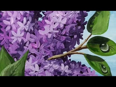 Видео: Видеоурок "Ветка сирени и шмель"