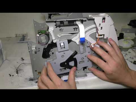 Видео: Сборка и проверка принтера HP LaserJet 1300.