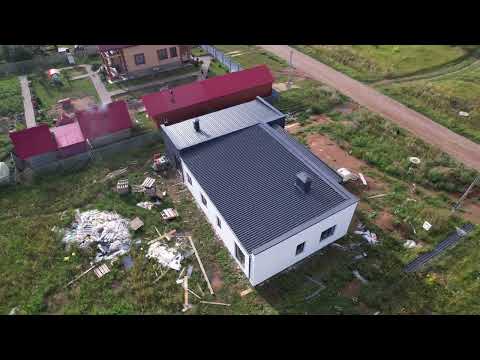 Видео: Готовый дом с облицовкой «Короед»