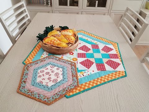 Видео: Салфетки , пасхальный декор, новый блок. Пэчворк. Лоскутное шитьё.