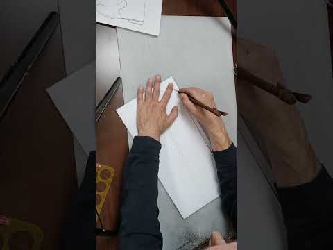 Видео: Сапоги с  цельнокройной союзкой, переходящей в язычёк, Вк  - 12 мм.  Часть 4.