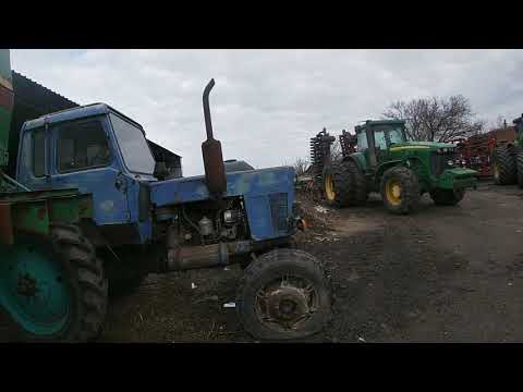 Видео: Продаж б.у сельхозтехники, трактора МТЗ 80,  сеялки зерновые СЗ 3.6, Great Plains комбайн John Deere