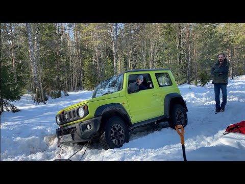 Видео: Дорога на Морье, попытка 2: jimny и GMC yukon