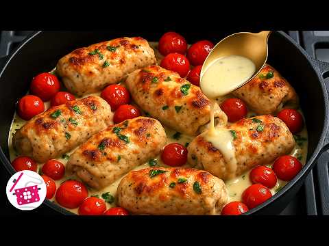 Видео: Лучше, чем в Ресторане! 😋 Моя Семья просит ЭТИ Куриные Рулетики КАЖДУЮ Неделю!