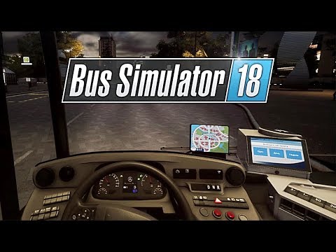 Видео: НОЧНАЯ СМЕНА - Bus Simulator 18 [#2]