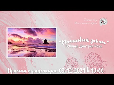 Видео: "Малиновый закат": вебинар Дмитрия Розы