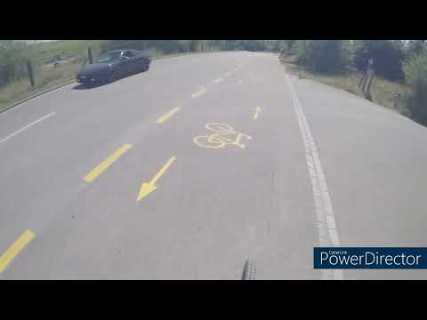 Видео: Един балканец на велосипед из Швейцария. На път за работа. Част 1.