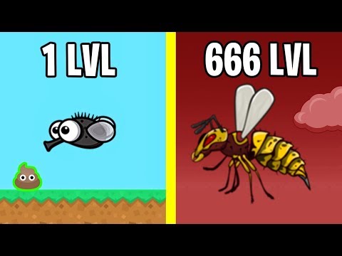 Видео: Эволюция Шершня! FlyOrDie.io